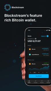 Blockstream App (Green) 5.6.0. Скриншот 1