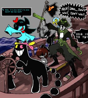 Delitarune chapter 5 на русском. Скриншот 2