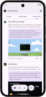 GitHub Trending & Hacker News 1.2.0. Скриншот 3