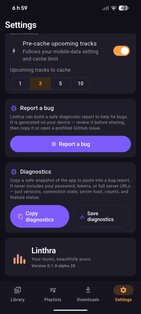 Linthra 0.2.7. Скриншот 6