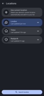 MA Weather 2.6.8. Скриншот 3