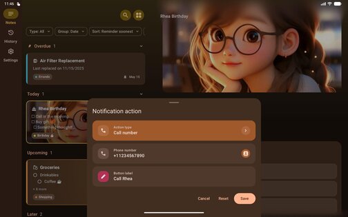 Remember: Notes & Reminders 1.3.2. Скриншот 6