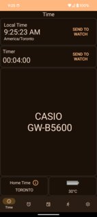 Casio G-Shock Smart Sync 42.9.4. Скриншот 9