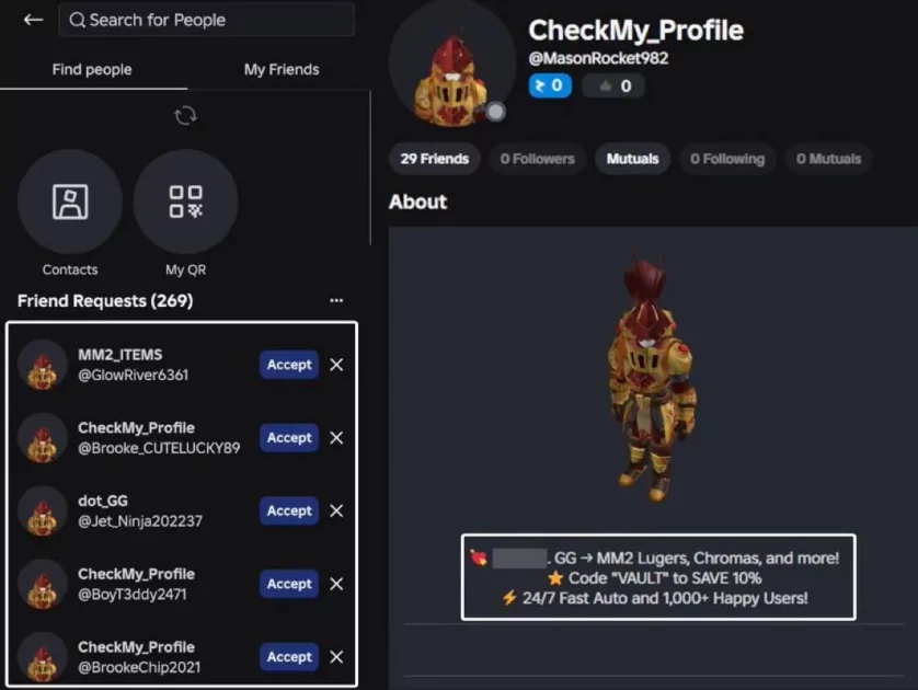 Roblox захватывают боты…
