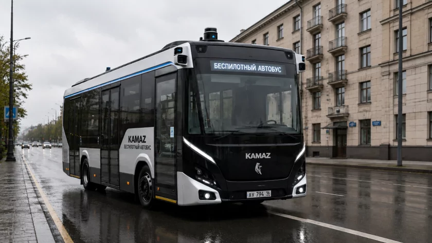 «Камаз» выпустит беспилотный автобус