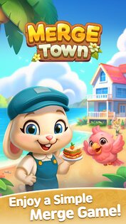 Merge Town: Puzzle & Story 2.17.1. Скриншот 1