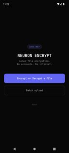 Neuron Encrypt 2.1.2. Скриншот 1