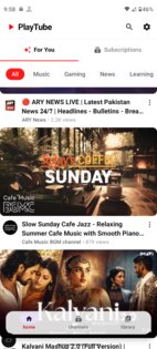 PlayTube 1.4.3. Скриншот 2
