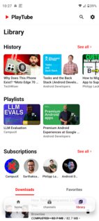 PlayTube 1.4.3. Скриншот 3