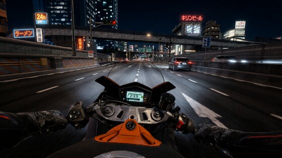 Highway Moto Rush: Traffic 1.4.1. Скриншот 3