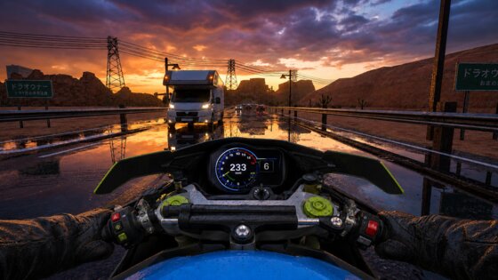 Highway Moto Rush: Traffic 1.4.1. Скриншот 9