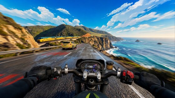 Highway Moto Rush: Traffic 1.4.1. Скриншот 11