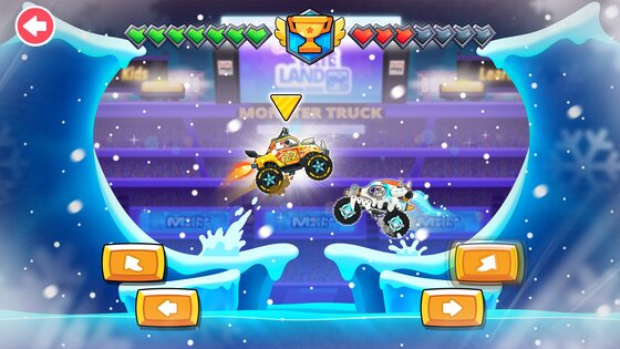 Игры с бигфут-траками: дети 1.1.2. Скриншот 1