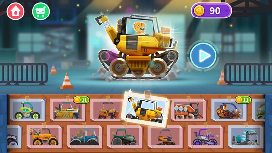 Игры с бигфут-траками: дети 1.1.2. Скриншот 7