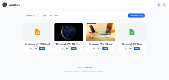 LocalShare 0.2.10. Скриншот 10