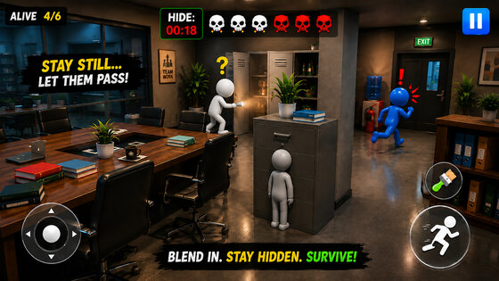 Paint Hide and Seek: Friends 2.5. Скриншот 4