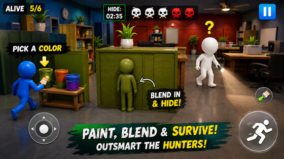 Paint Hide and Seek: Friends 2.2. Скриншот 11