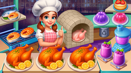 Cooking Express Cooking Games 4.4.6. Скриншот 1