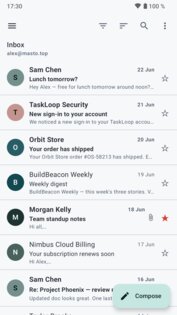 Sterna Mail 1.5.2. Скриншот 1