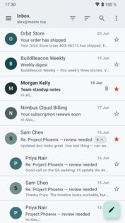 Sterna Mail 1.5.2. Скриншот 2