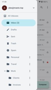 Sterna Mail 1.5.6. Скриншот 5