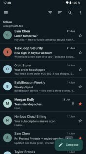 Sterna Mail 1.5.6. Скриншот 6