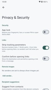 Sterna Mail 1.5.2. Скриншот 7