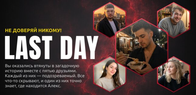 Last Day: Детективная Игра 5.7. Скриншот 1