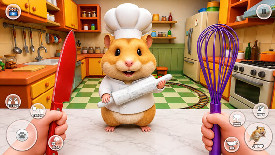 I Am Hamster Simulator 3.8. Скриншот 3