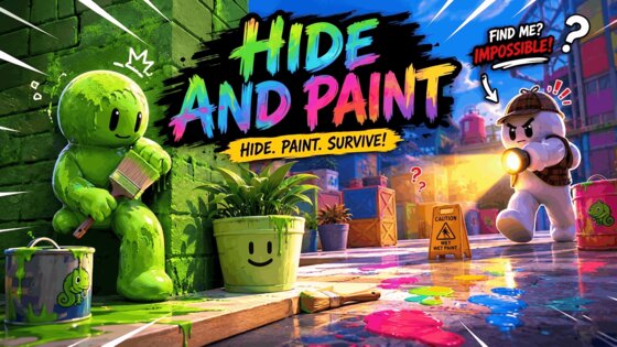 Hide and Paint: Camo Seekers 1.0.3. Скриншот 9