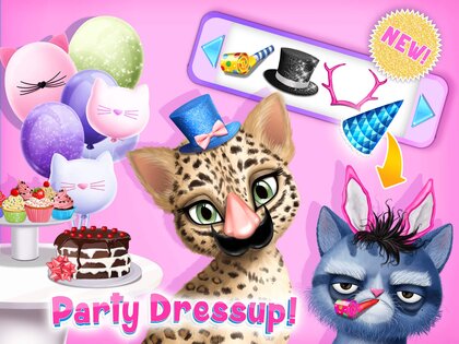 Cat Hair Salon Birthday Party 8.0.80045. Скриншот 14