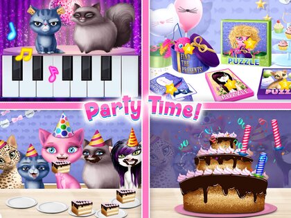 Cat Hair Salon Birthday Party 8.0.80045. Скриншот 15