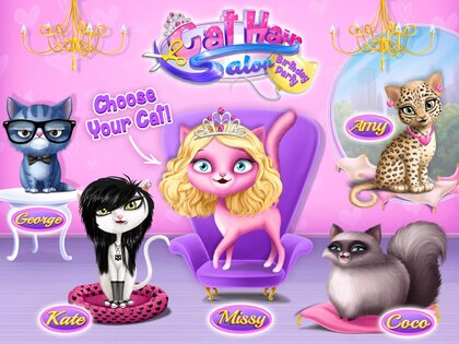 Cat Hair Salon Birthday Party 8.0.80045. Скриншот 17