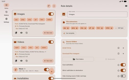 FilePipe 3.9.9. Скриншот 12