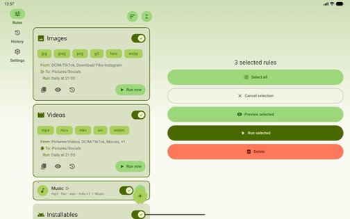 FilePipe 3.9.9. Скриншот 2