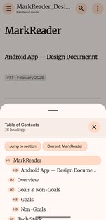 MarkReader – Markdown Reader 1.0.4. Скриншот 3