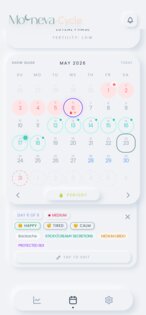 Mooneva Cycle 2.3.0. Скриншот 4