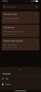 Noty – Notes in Notification 1.0.4. Скриншот 7