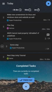 Super Productivity 19.1.0. Скриншот 1