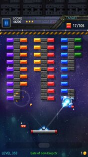 Brick Breaker Star 3.7. Скриншот 4