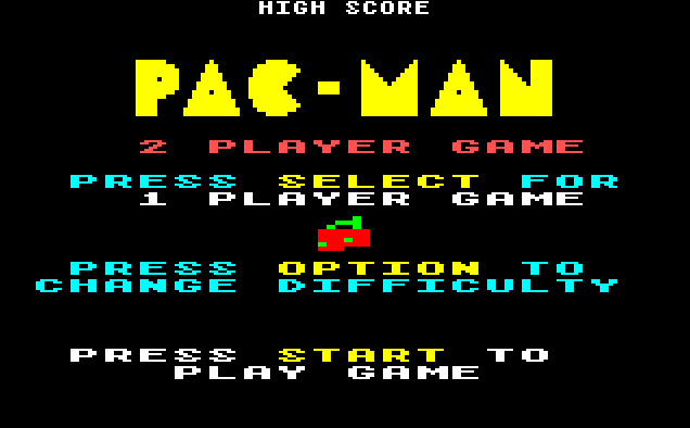 Порт PAC-MAN на DOS