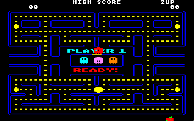 Порт PAC-MAN на DOS