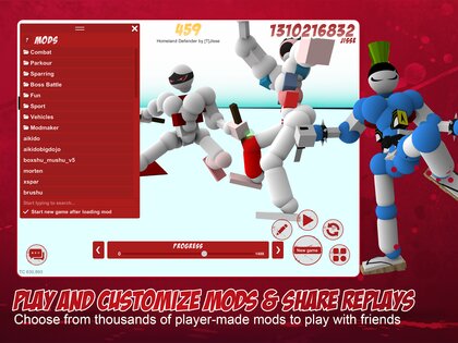 Toribash – Violence Perfected 5.76. Скриншот 5