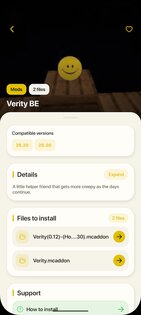 Верити мод для Майнкрафт ПЕ 1.9. Скриншот 3