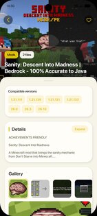 Верити мод для Майнкрафт ПЕ 1.9. Скриншот 5