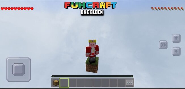 FUNCRAFT: One Block Survival 2.2. Скриншот 1