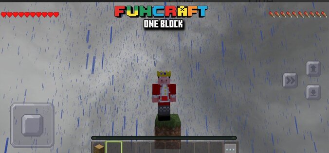 FUNCRAFT: One Block Survival 2.2. Скриншот 2