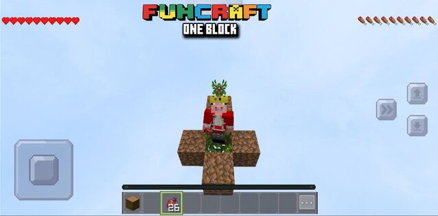FUNCRAFT: One Block Survival 2.2. Скриншот 3