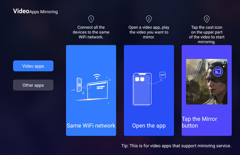 ApowerMirror-TV Screen Sharing 1.2.11. Скриншот 5