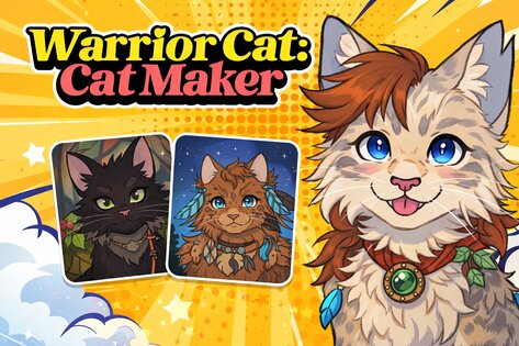 Warrior Cat: Cat Maker 1.1.0. Скриншот 7